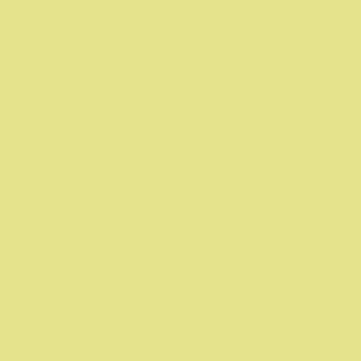 Color #e5e38c 