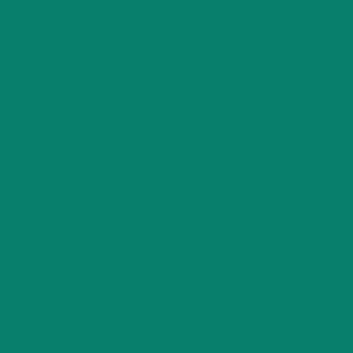 Color #087e6d 